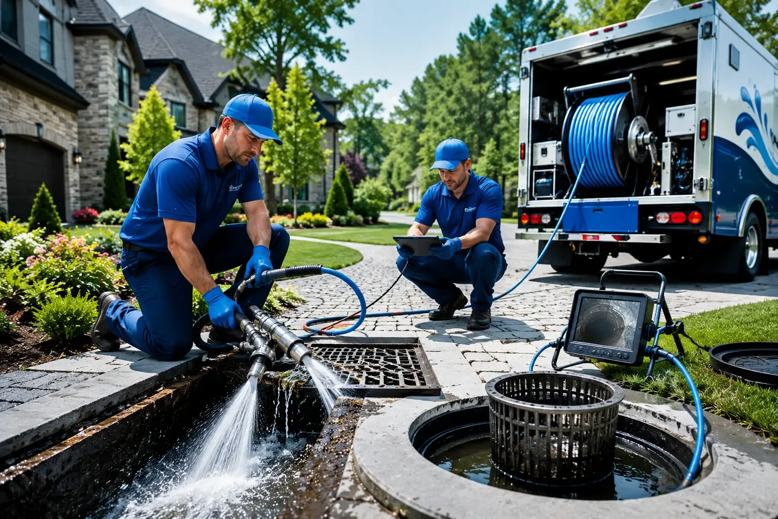 Local outdoor drain cleaning professionals in Sesser, IL